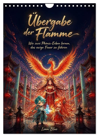 Übergabe der Flamme (Wandkalender 2027 DIN A4 hoch), CALVENDO Monatskalender