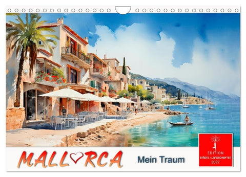 Mallorca mein Traum (Wandkalender 2027 DIN A4 quer), CALVENDO Monatskalender