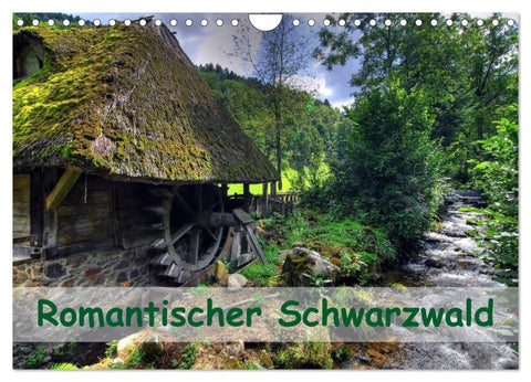Romantischer Schwarzwald (Wandkalender 2027 DIN A4 quer), CALVENDO Monatskalender