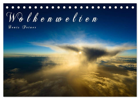 Wolkenwelten (Tischkalender 2027 DIN A5 quer), CALVENDO Monatskalender