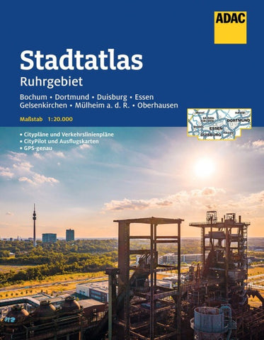 ADAC Stadtatlas Ruhrgebiet 1:20.000