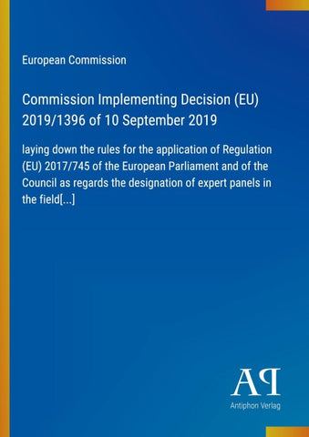 Commission Implementing Decision (EU) 2019/1396 of 10 September 2019
