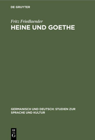 Heine und Goethe