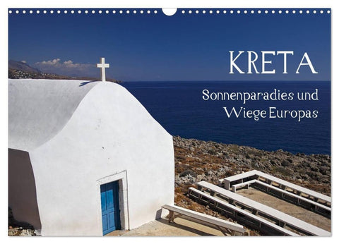 Kreta - Sonnenparadies und Wiege Europas (Wandkalender 2027 DIN A3 quer), CALVENDO Monatskalender