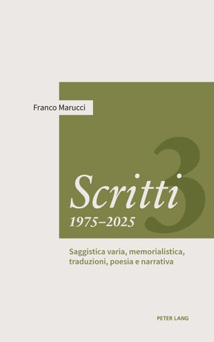 Scritti 1975-2025