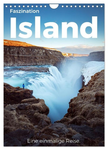 Faszination Island - Eine einmalige Reise. (Wandkalender 2027 DIN A4 hoch), CALVENDO Monatskalender