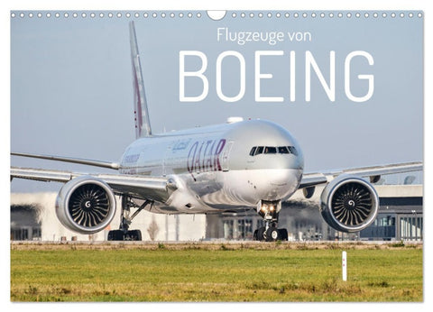 Flugzeuge von Boeing (Wandkalender 2026 DIN A3 quer), CALVENDO Monatskalender
