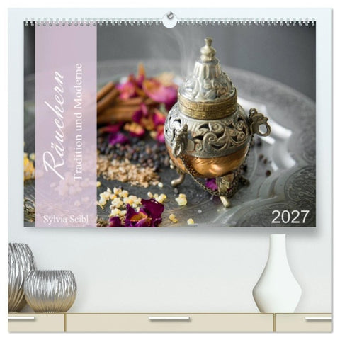 Räuchern Tradition und Moderne (hochwertiger Premium Wandkalender 2027 DIN A2 quer), Kunstdruck in Hochglanz
