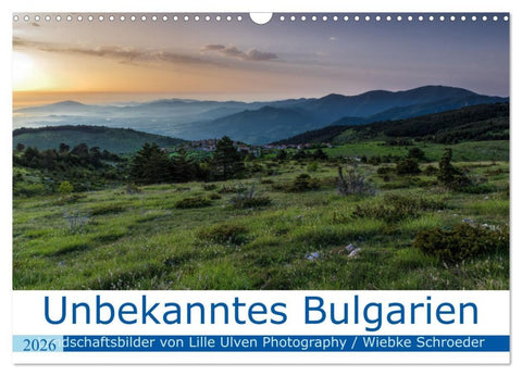 Unbekanntes Bulgarien (Wandkalender 2026 DIN A3 quer), CALVENDO Monatskalender