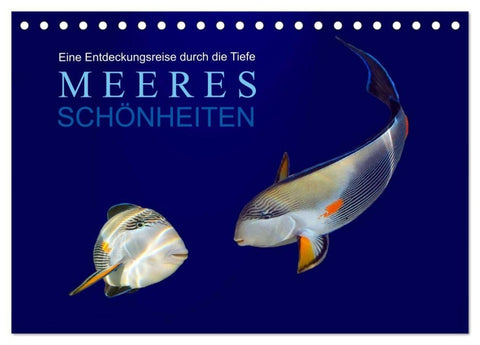 Meeres Schönheiten (Tischkalender 2027 DIN A5 quer), CALVENDO Monatskalender