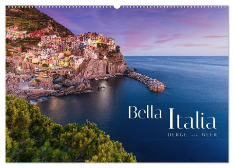 Bella Italia - Berge und Meer (Wandkalender 2027 DIN A2 quer), CALVENDO Monatskalender