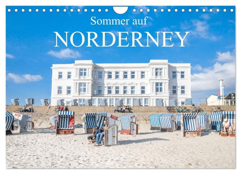 Sommer auf Norderney (Wandkalender 2027 DIN A4 quer), CALVENDO Monatskalender