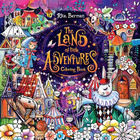 The Land of Little Adventures Coloring Book