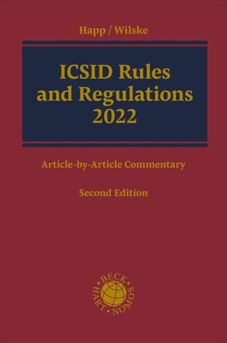 ICSID Rules and Regulations 2022