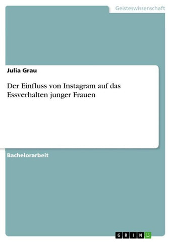 Der Einfluss von Instagram auf das Essverhalten junger Frauen