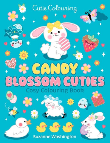 Candy Blossom Cuties Cosy Colouring Book