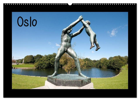 Oslo (Wandkalender 2027 DIN A2 quer), CALVENDO Monatskalender