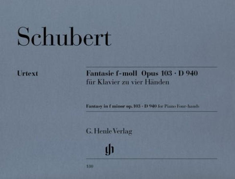Franz Schubert - Fantasie f-moll op. 103 D 940