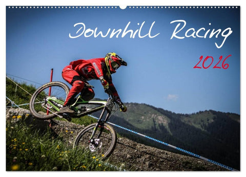 Downhill Racing 2026 (Wandkalender 2026 DIN A2 quer), CALVENDO Monatskalender