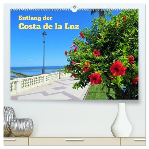 Entlang der Costa de la Luz (hochwertiger Premium Wandkalender 2027 DIN A2 quer), Kunstdruck in Hochglanz