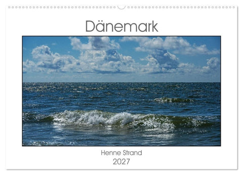 Dänemark - Henne Strand (Wandkalender 2027 DIN A2 quer), CALVENDO Monatskalender