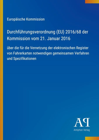 Durchführungsverordnung (EU) 2016/68 der Kommission vom 21. Januar 2016