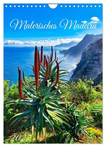 Malerisches Madeira (Wandkalender 2027 DIN A4 hoch), CALVENDO Monatskalender