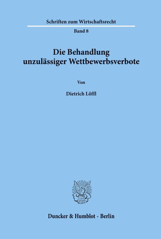 Die Behandlung unzulässiger Wettbewerbsverbote.