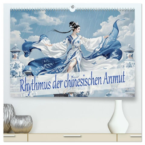 Rhythmus der chinesischen Anmut (hochwertiger Premium Wandkalender 2026 DIN A2 quer), Kunstdruck in Hochglanz