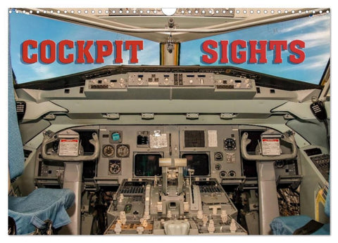 Cockpit sights (Wall Calendar 2026 DIN A3 landscape), CALVENDO 12 Month Wall Calendar