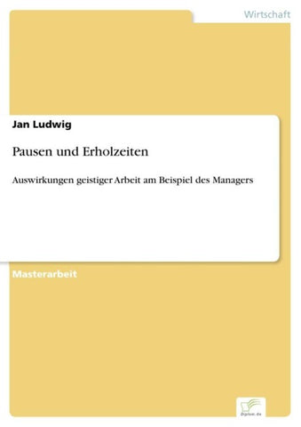 Pausen und Erholzeiten