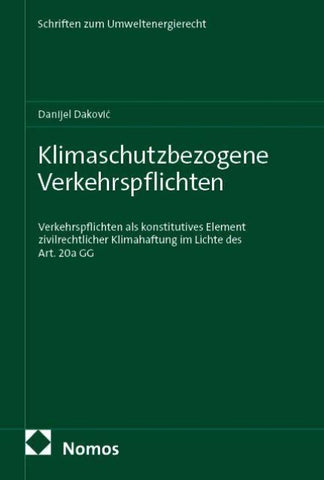 Klimaschutzbezogene Verkehrspflichten