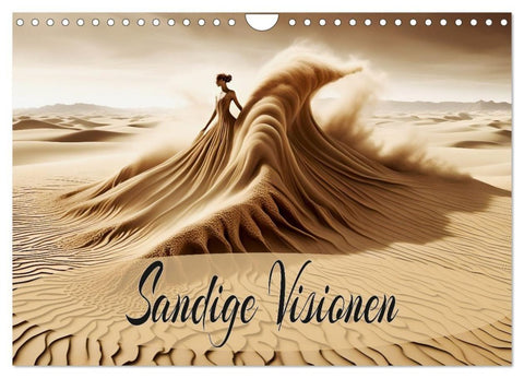 Sandige Visionen (Wandkalender 2027 DIN A4 quer), CALVENDO Monatskalender