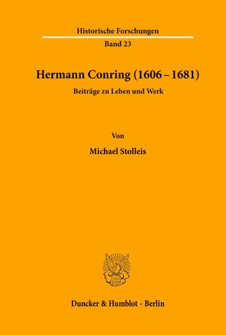 Hermann Conring (1606 - 1681).
