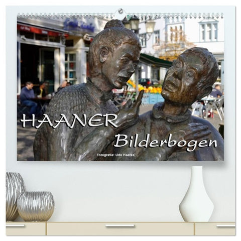 Haaner Bilderbogen 2026 (hochwertiger Premium Wandkalender 2026 DIN A2 quer), Kunstdruck in Hochglanz