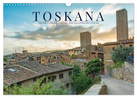 Motive der Toskana (Wandkalender 2027 DIN A3 quer), CALVENDO Monatskalender