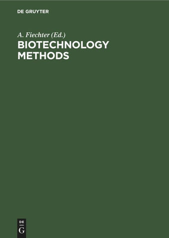 Biotechnology Methods