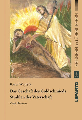Vor dem Geschäft des Goldschmieds. Strahlen der Vaterschaft