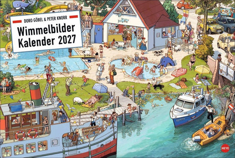 Göbel & Knorr Wimmelbilder Edition Kalender 2027