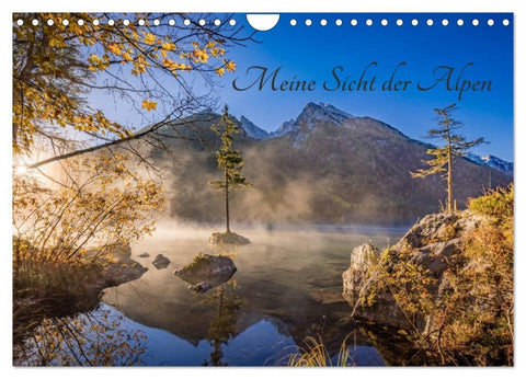Meine Sicht der Alpen (Wandkalender 2026 DIN A4 quer), CALVENDO Monatskalender