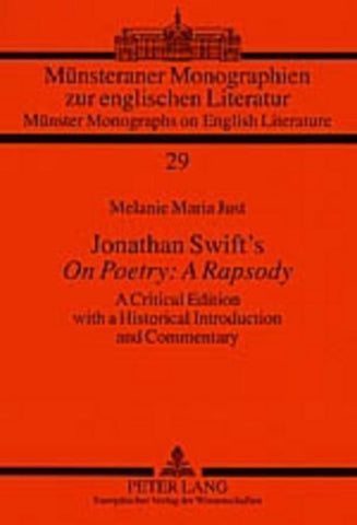 Jonathan Swift’s «On Poetry: A Rapsody»