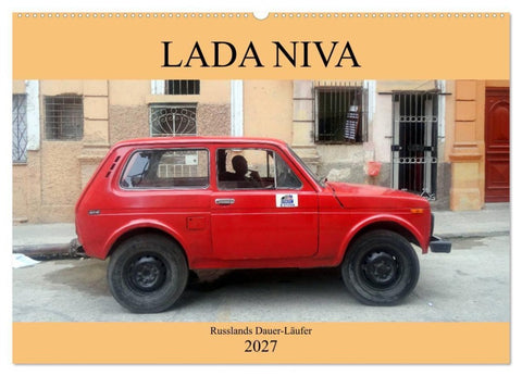 LADA NIVA - Russlands Dauer-Läufer (Wandkalender 2027 DIN A2 quer), CALVENDO Monatskalender