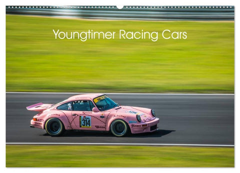 Youngtimer Racing Cars (Wandkalender 2026 DIN A2 quer), CALVENDO Monatskalender