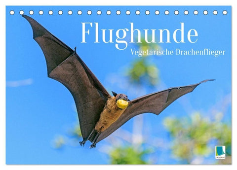 Flughunde: Vegetarische Drachenflieger (Tischkalender 2027 DIN A5 quer), CALVENDO Monatskalender