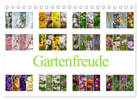 Gartenfreude (Tischkalender 2027 DIN A5 quer), CALVENDO Monatskalender