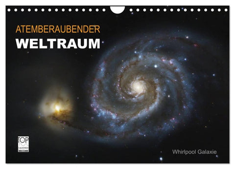 Atemberaubender Weltraum (Wandkalender 2027 DIN A4 quer), CALVENDO Monatskalender