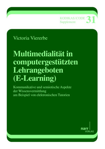 Multimedialität in computergestützten Lehrangeboten (E-Learning)