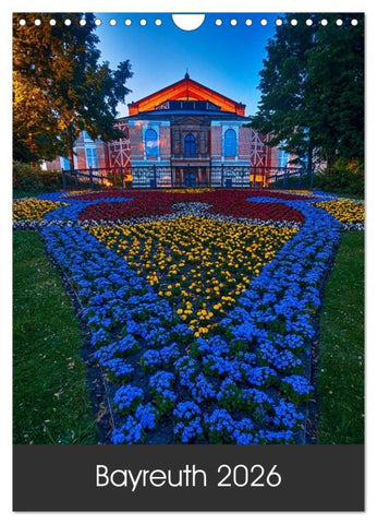 Bayreuth 2026 (Wandkalender 2026 DIN A4 hoch), CALVENDO Monatskalender