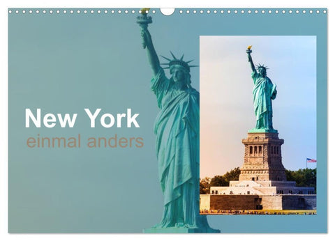 New York - einmal anders (Wandkalender 2027 DIN A3 quer), CALVENDO Monatskalender