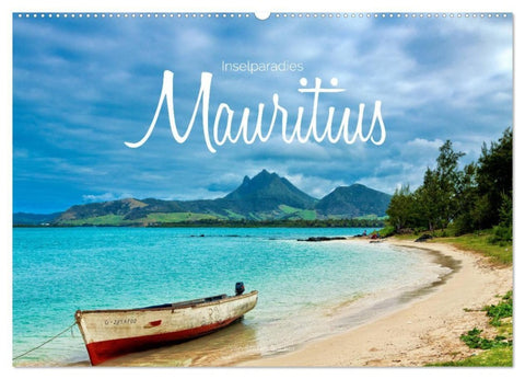 Inselparadies Mauritius (Wandkalender 2027 DIN A2 quer), CALVENDO Monatskalender